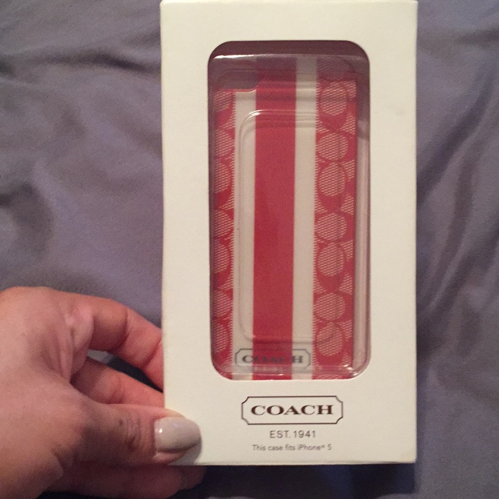 Coach iPhone 5 case